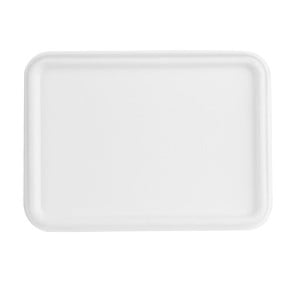 Composteerbare Bagasse Deksel voor Schalen - Set van 100 - Fiesta Green
