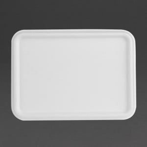 Composteerbare Bagasse Deksel voor Schalen - Set van 100 - Fiesta Green
