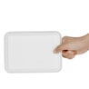 Kompostierbare Bagasse-Deckel für Schalen - Packung mit 100 - Fiesta Green