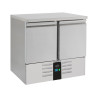 Positive Refrigerated Table with 2 Doors - 257 L