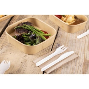 Papieren Vorken 155 mm - Set van 100 - Fiesta Green