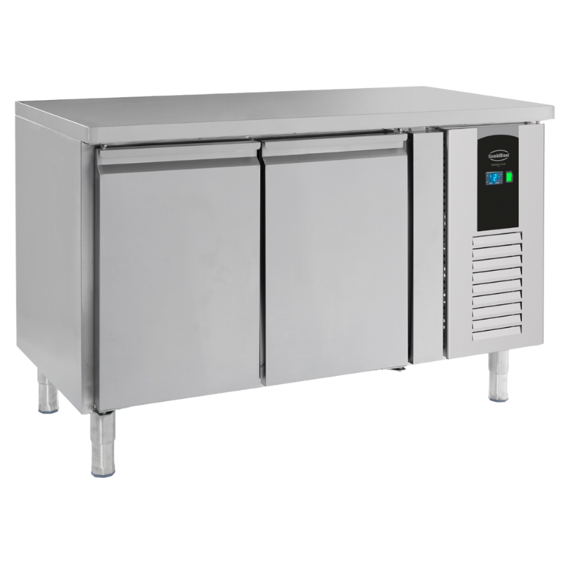 Positive Refrigerated Table with 2 Doors Energy Line - 190 L Positive Refrigerated Table with 2 Doors Energy Line - 190 L