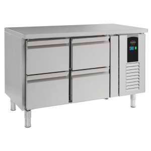 Positive Kühltisch mit 4 Schubladen Energy Line - 190 L