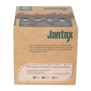 Gerecycleerde Zakdoekdoos 100 Vellen - Set van 36 - Jantex