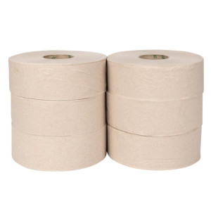 Jumbo Rollen Gerecycled 2 Lagen 300m - Set van 6 - Jantex