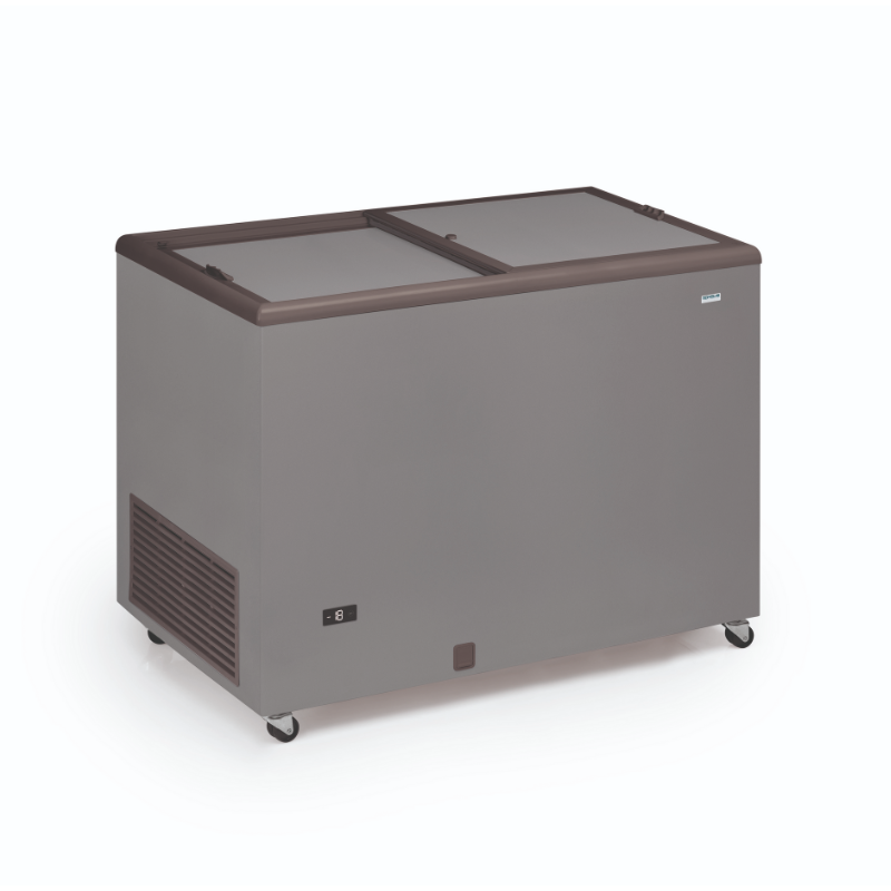 Professionele RVS Kistvriezer met Opaque Deksel - 300 L Professionele RVS Kistvriezer met Opaque Deksel - 300 L