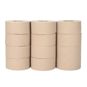 Rouleaux Mini Jumbo Recyclé 2 Plis 150m - Lot de 12 - Jantex