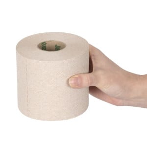 Recyceltes Toilettenpapier 3-lagig 260 Blätter - Packung mit 36 - Jantex