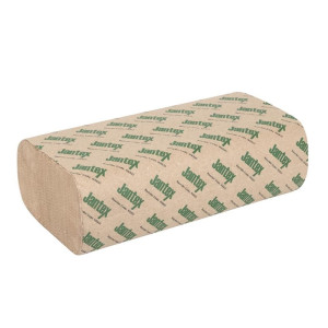 Gevouwen Handdoeken Gerecycled 2 Lagen 2250 Vellen - Jantex