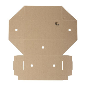 Boîtes Burger Rectangulaires Pliantes - Lot de 100 - Fiesta Green