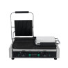 Grill Panini Dubbel - Geribbelde Platen - Dynasteel