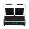 Grill Panini Dubbel - Geribbelde Platen - Dynasteel