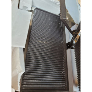 Grill Panini Dubbel - Geribbelde Platen - Dynasteel