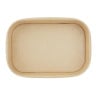 Rechthoekige Recycleerbare Voedselbakjes 750 ml - Set van 300 - Fiesta Green