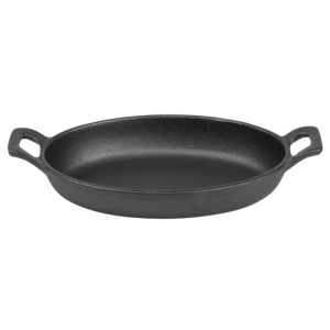 Oval Cast Iron Ear Dish - 180 x 120 mm