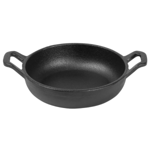 Rond Oorvormig Gietijzeren Bord - 120 mm