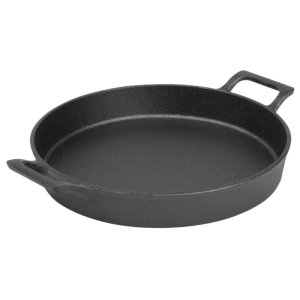 Gietijzeren Schotel met Ronde Oren - 200 mm
