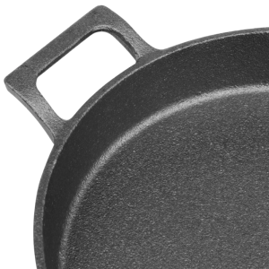 Gietijzeren Schotel met Ronde Oren - 200 mm