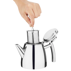 Konische isolierte Teekanne aus Edelstahl - 0,35 L