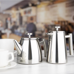 Konische isolierte Teekanne aus Edelstahl - 0,35 L