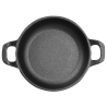 Rond Oorvormig Gietijzeren Bord - 120 mm