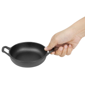 Rond Oorvormig Gietijzeren Bord - 120 mm