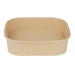 Rechthoekige Recycleerbare Bakjes 1000 ml - Set van 300 - Fiesta Green