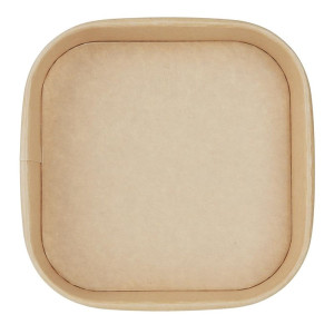 Rechthoekige Recycleerbare Bakjes 1000 ml - Set van 300 - Fiesta Green