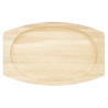Cast Iron Oval Platter Board - 335x205 mm