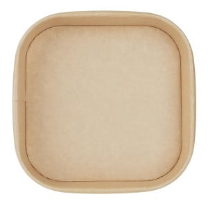 Rechthoekige Recycleerbare Bakjes 1200 ml - Set van 300 - Fiesta Green