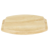 Plank voor Ovale Gietijzeren Schotel - 230x135 mm