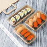 Recycleerbare Sushi-schaaltjes 160 x 90 mm - Set van 300 - Fiesta Green