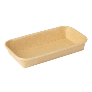 Recyclable Sushi Schalen 220 x 90 mm - Set van 300 - Fiesta Green
