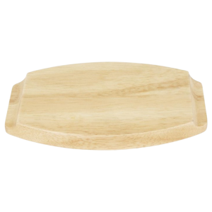 Plank voor Ovale Gietijzeren Schotel - 210x120 mm