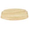 Plank voor Ovale Gietijzeren Schotel - 210x120 mm