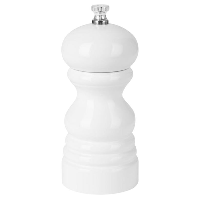 Zout- of Pepermolen van Wit Hout - 125 mm Zout- of Pepermolen van Wit Hout - 125 mm