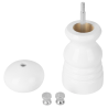 Zout- of Pepermolen van Wit Hout - 125 mm