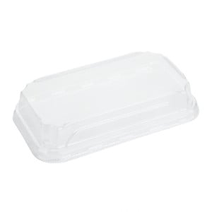 Couvercles PET Barquettes à Sushi GEHX286 - Lot de 300 - Fiesta Green