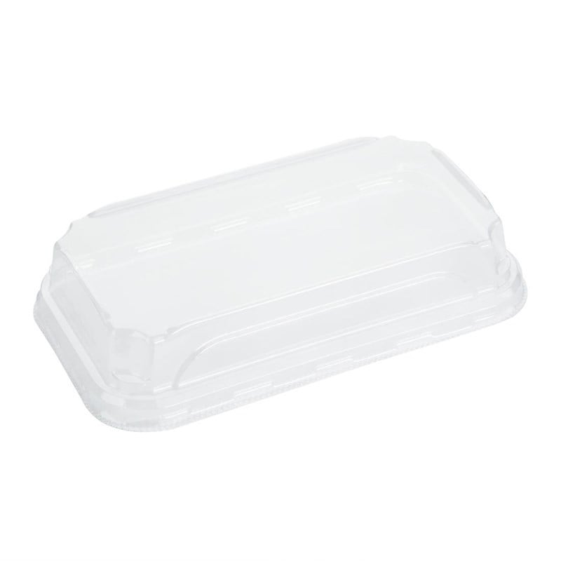 PET deksels Sushi Schalen GEHX288 - Set van 300 - Fiesta Green PET deksels Sushi Schalen GEHX288 - Set van 300 - Fiesta Green