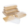 PET deksels Sushi Schalen GEHX288 - Set van 300 - Fiesta Green