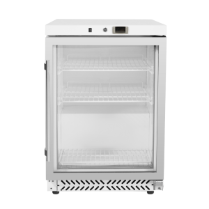 Mini-Kühlschrank mit Glastür 170 L 0/+8 °C - Dynasteel
