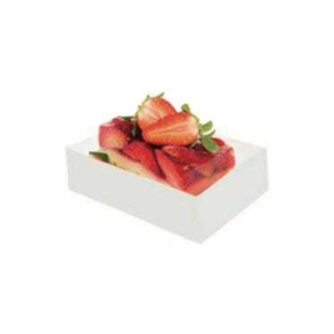 Pastry Box - 16 x 11 cm - Pack of 100 - FourniResto
