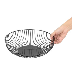 Ronde Zwarte Metalen Presentatiemand Ø 285 mm - Olympia