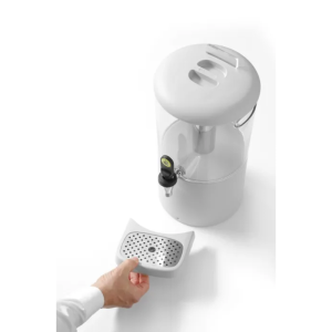 Fontaine voor Fruitsap UNIQ 4 L - Wit - HENDI