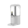 Fontaine voor Fruitsap UNIQ 4 L - Wit - HENDI
