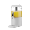 Fontaine voor Fruitsap UNIQ 4 L - Wit - HENDI