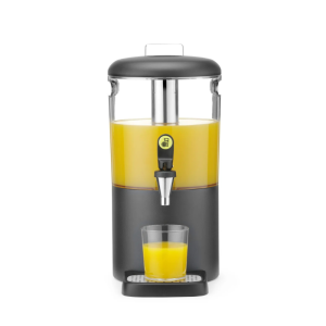 Fruitensapfontein UNIQ 4 L - Zwart - HENDI