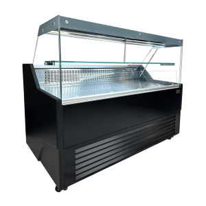 Wesley 1.5 Black Refrigerated Display 130 L - CombiSteel