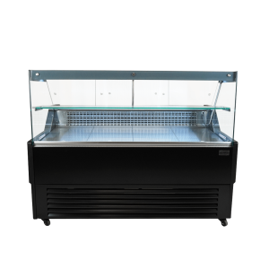 Wesley 1.5 Black Refrigerated Display 130 L - CombiSteel