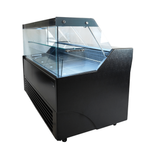 Wesley 1.5 Black Refrigerated Display 130 L - CombiSteel